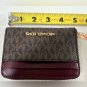 RARE / MICHAEL KORS Small Logo and Leather Wallet STYLE #PM2106 F21 NEW WITHOUT TAGS