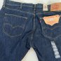 LEVI'S 501 ORIGINAL STRAIGHT LEG BUTTON FLY MEN'S DENIM JEANS PANTS 42X32 NWT