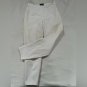 GAP WHITE Women's Pants Zipper ON SIDE SIZE 10R NO POCKETS MADE IN BAHRAIN
