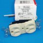 LOT OF 2 CRL5262-i Construction Grade 15 amp 125V duplex receptacles IVORY NIB