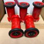 Lot of 5 Portable Spray Nozzles 1575 1-1/2" Red Polycarbonate Fire Standpipe UFS