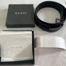 GUCCI Canvas Belt Unisex Women's / Men's Vintage Older Model In Box Unused