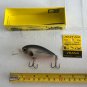 RARE/HAND MADE ANTAX LURES CUSTOM PAINTED 7 CM FLOATING 23 GRAMS BLACK/GREY  NIB
