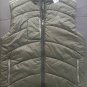 ADIDAS TS CLIMAPROOF Essentials 3-Stripe Down Puffer Vest Olive Green Men's 2XL