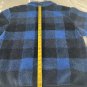 Nike Club Winterized Half-Zip Fleece Plaid Pullover Top Blue FZ0896-475 NWT $115