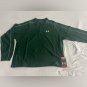 2005 VINTAGE/UNDER ARMOUR BASEBALL MEN 1/4 MEDIUM LONG SLEEVE GREEN NWT $64.99