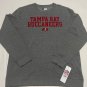 NFL TAMPA BAY BUCCANEERS LOGO MEN'S FLEECE LONG SLEEVE SWEATER COLOR GREY L NWT