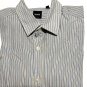 HUGO BOSS SLIM FIT BUTTON DOWN MEN'S LONG SLEEVE DRESS SHIRT SIZE MEDIUM NWO TAG