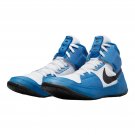 Nike Fury Men's Wrestling Shoes MMA Combat Royal Blue AO2416-401 SIZE 10 NEW