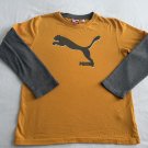 PUMA UNISEX LONG SLEEVE TEE-SHIRT 100% COTTON BOYS SIZE LARGE(14-16)