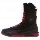 Nike Jordan Big Kid Girls Flight 9 6-Inch Sneakers 414561 Sz 5Y Black/Cherry