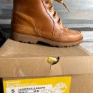RARE/TIMBERLAND Boots UNISEX JUNIORS 80944 ASPHLTTRL 6IN ZIP WHT/BLE Size 5