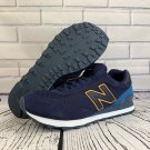 New Balance Men's 515 Classics Lifestyle Shoes Navy Blue Yellow ML515OTS Size 8