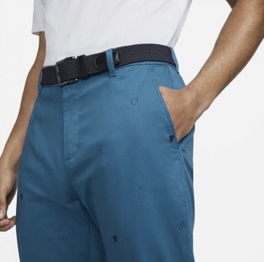 Nike Men's Dri-FIT UV Chino Golf Pants DH1288-404 Marina Size 38X32 NWT $90.00