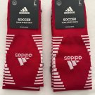 LOT OF 2 ADIDAS SOCCER TEAM SPEED SOCK AEROREADY MEN'S 5153861D OTC LARGE NWT