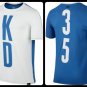 VINTAGE Nike Kevin Durant Split Mens T-Shirt Blue White 778464 101 SIZE 2XL/TWO EXTRA LARGE NWT