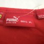 PUMA FERRARI LONG SLEEVE RED TEE 100% COTTON BOYS SIZE EXTRA LARGE NWT $42
