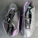 NIKE AIR JORDAN STYLE 136027-050 MEN'S SIZE 7.5 COLOR BLACK/PURPLE