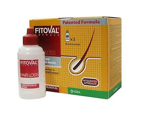 Hair Loss "Fitoval" Treatment Alopecia Lotion 2 x 40 ml