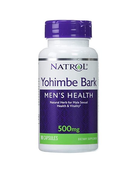 Yohimbe Bark 500 mg.90 Caps Libido stimulant Helps sexual function losing weight