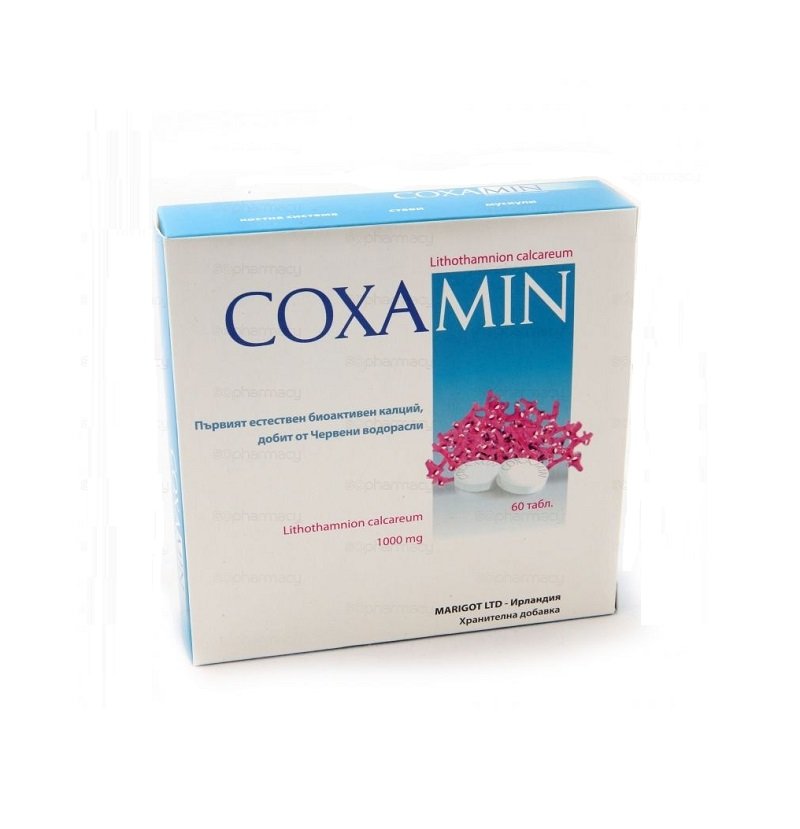 COXAMIN 1000 mg for Osteoporosis, Stiff joints, Muscle fatigue 60 tablets