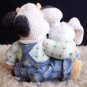 Enesco Mary's Moo Moos Hoppy Easter To Moo 1994 www.thriftstoretreasures.com
