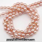 WE SELL QUALITY! 4-5mm ANTIQUE ROSE FRESHWATER PEARLS