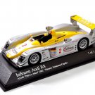 Minichamps 400021382 Audi R8 ALMS #2 'Kristensen - Capello' 1st pl Petit Le Mans 2002