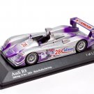 Minichamps 400041328 Audi R8 #28 'Biela - McNish - Kaffer' 1st pl 12 hrs of Sebring 2004