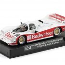 Slot.It SICA25c Porsche 962 #86 Budweiser 'Mass - Rahal' winner 12 hrs of Sebring 1987
