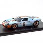 Spark Model 43LM68 Ford GT40 Gulf #9 'Rodriguez - Bianchi' 1st pl Le Mans 1968