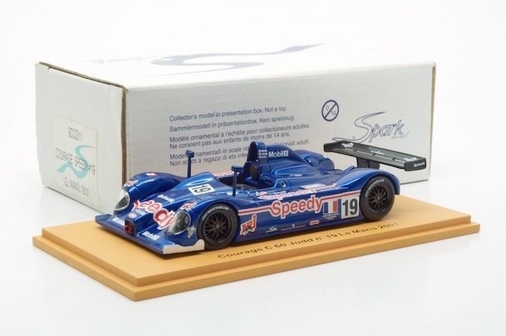 Spark 1:43 Cougar C12 #13 24h LeMans 1986 Raphanel, de Cadenet, Courage S9503 model car S9503 9580006995032