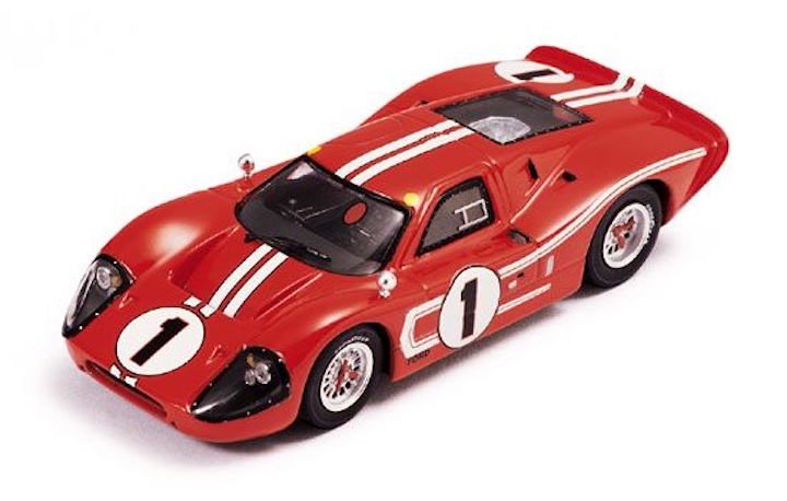 IXO Models LM1967 Ford Mk IV #1 'Dan Gurney - A.J. Foyt' 1st pl. Le Mans 1967