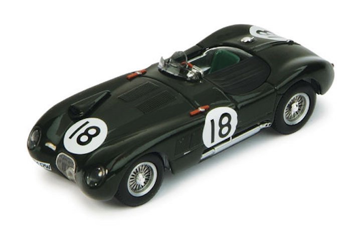 IXO Models LM1953 Jaguar XK120 C #18 'Rolt - Hamilton' 1st pl Le Mans 1953