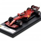 LookSmart Models LSF1036 Scuderia Ferrari SF21 #55 'Sainz Jr.' 8th pl Bahrain GP 2021