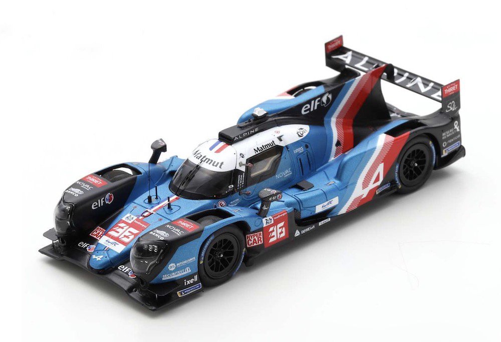 Spark Model S8232 Alpine A480 Gibson #36 A 'Negr&Atilde;&pound;o - Lapierre - Vaxivi&Atilde;&uml;re' 3rd pl Le Mans 2021