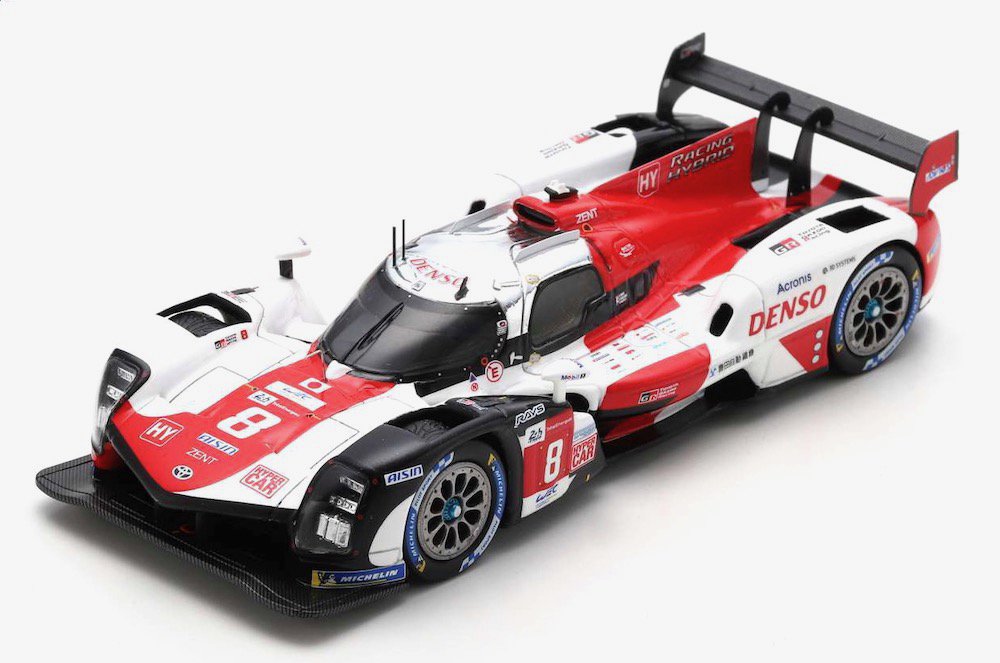 Spark Model S8231 Toyota GR010 Hybrid #8 'Buemi - Nakajima - Hartley' 2nd pl Le Mans 2021