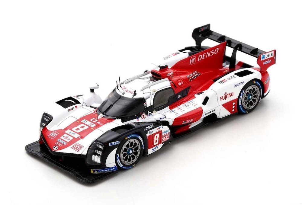 Spark Model 43LM22 Toyota GR010 Hybrid #8 'Buemi - Hirakawa - Hartley' Winner Le Mans 2022