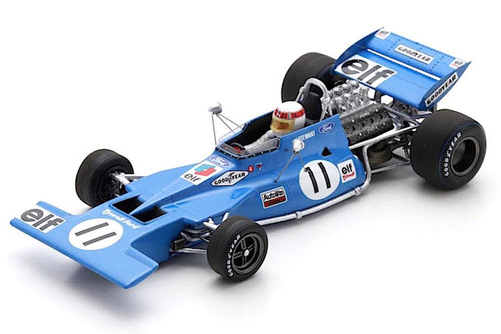 Spark Model S7213 Tyrrell 003 #11 'Stewart' Winner GP Monaco & F1 World Champion 1971