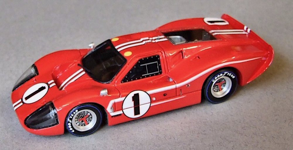 Marsh Models MM300B1 Ford Mk IV #1 'Gurney - Foyt' winner pl Le Mans 1967