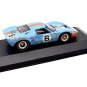 IXO Models LM1969 Ford GT40 Gulf #6 'Ickx - Oliver' 1st pl Le Mans 1969