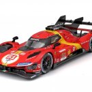 Bburago 18-26583-KIT 1/24th Ferrari 499P AF Corse #51 'Guidi-Calado-Giovinazzi' winner Le Mans 2023 Bburago 18-26583-KIT 1/24th Ferrari 499P AF Corse #51 'Guidi-Calado-Giovinazzi' winner Le Mans 2023
