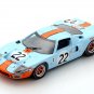 Spark Model 43SE69 Ford GT40 Gulf #22 'Ickx - Oliver' Winner 12hrs of Sebring 1969