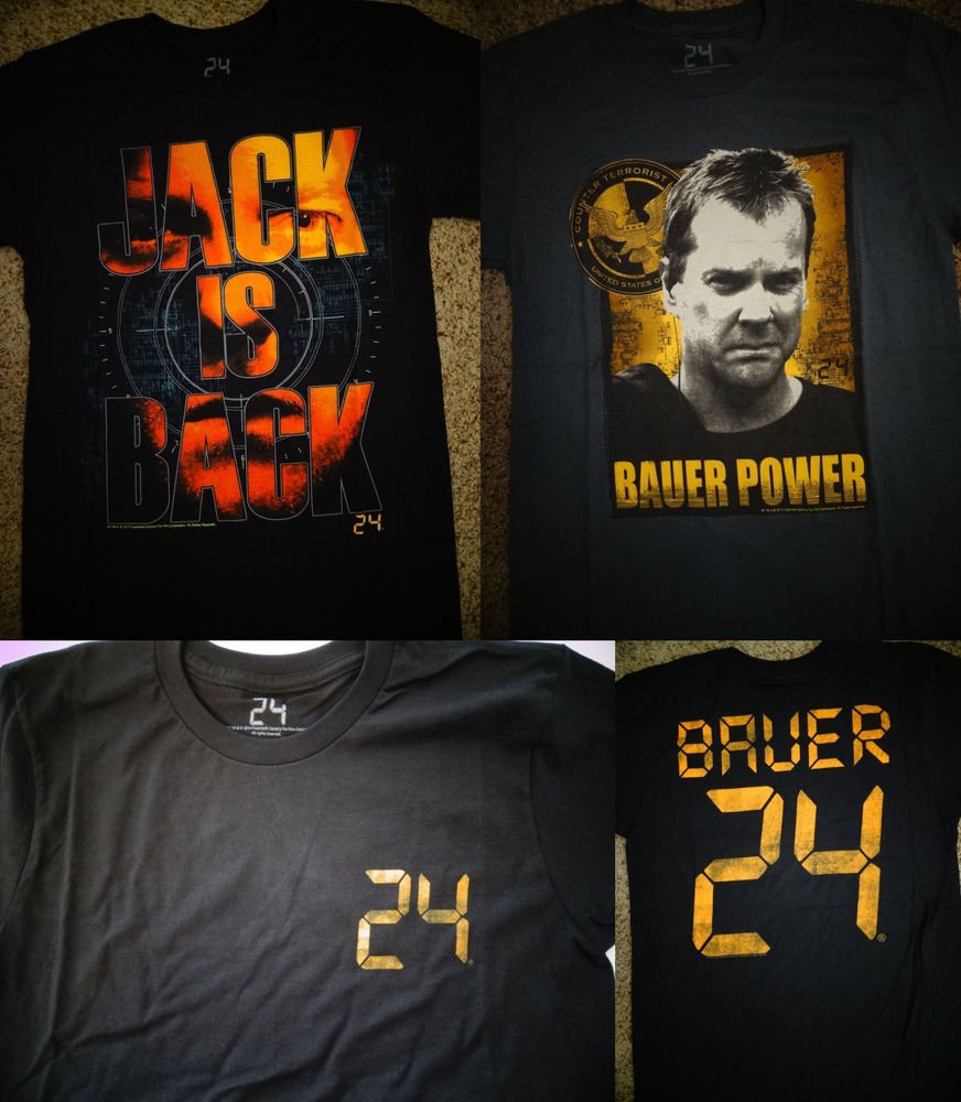 24 Tv Show Jack Bauer CTU T-Shirt