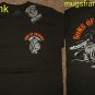 New Sons of Anarchy SOA Charging Reaper Tv Show Reaper T-Shirt