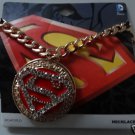 Superman Bling Logo Dc Comics Necklace Nwt