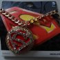 Superman Bling Logo Dc Comics Necklace Nwt