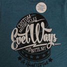 Evel Knievel Daredevil Evel Ways Custom Motorcycles T-Shirt