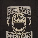 Evel Knievel Daredevil Evel Ways Customs T-Shirt