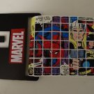 Marvel Grid Collage Hulk Spiderman Wolverine Captain America Bifold Wallet Nwt